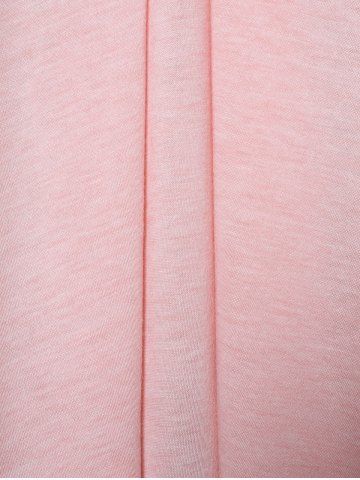 

Plus Size Asymmetric Lace Insert Tank Top, Pink