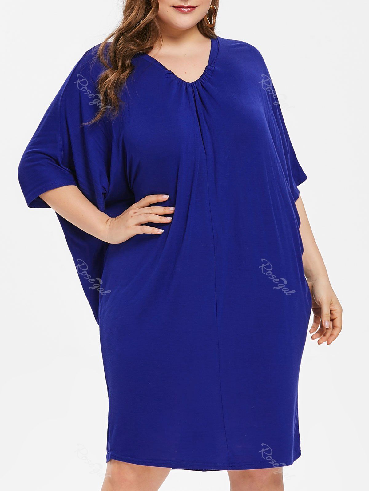 robe droite grande taille