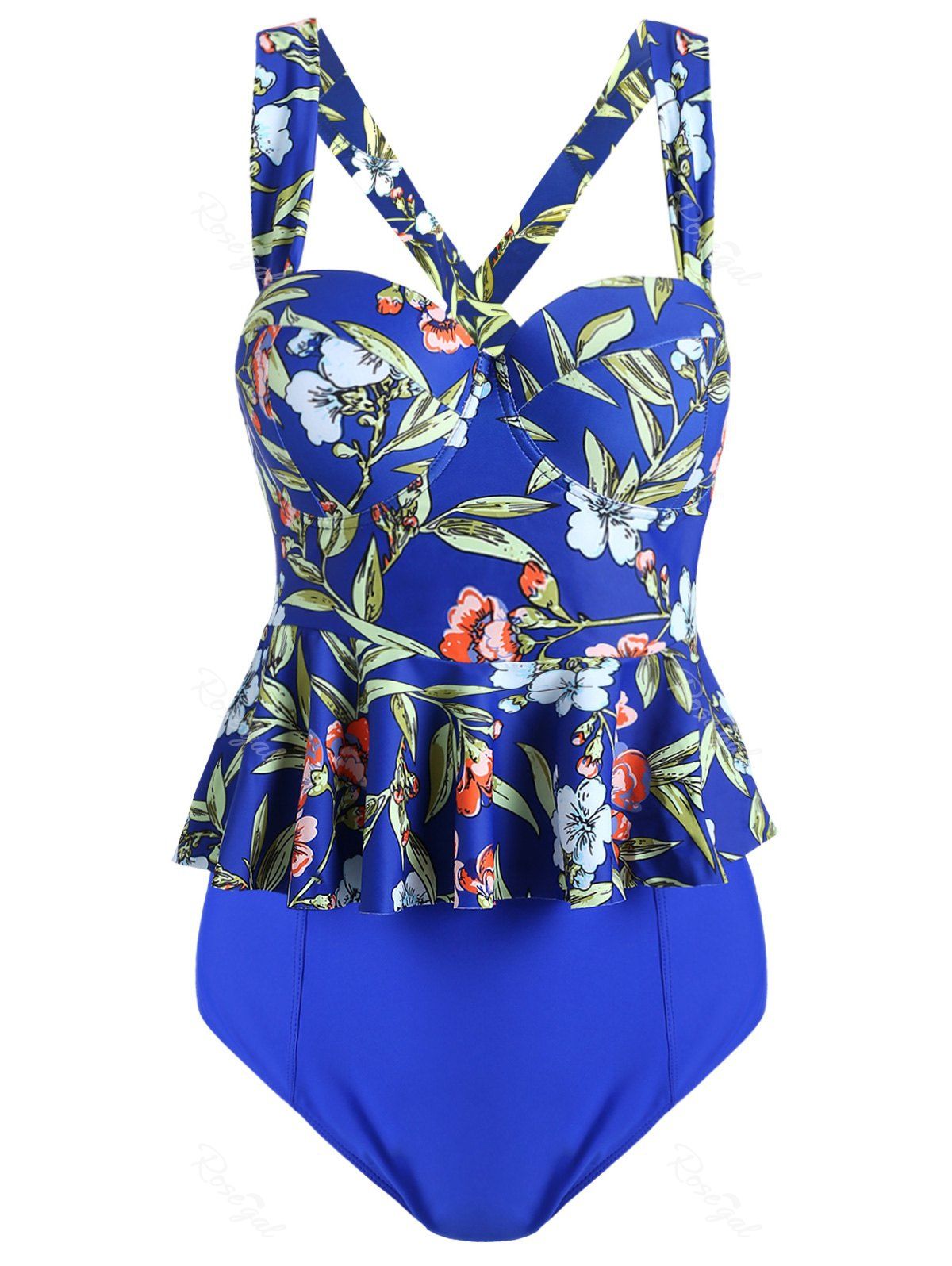 peplum tankini