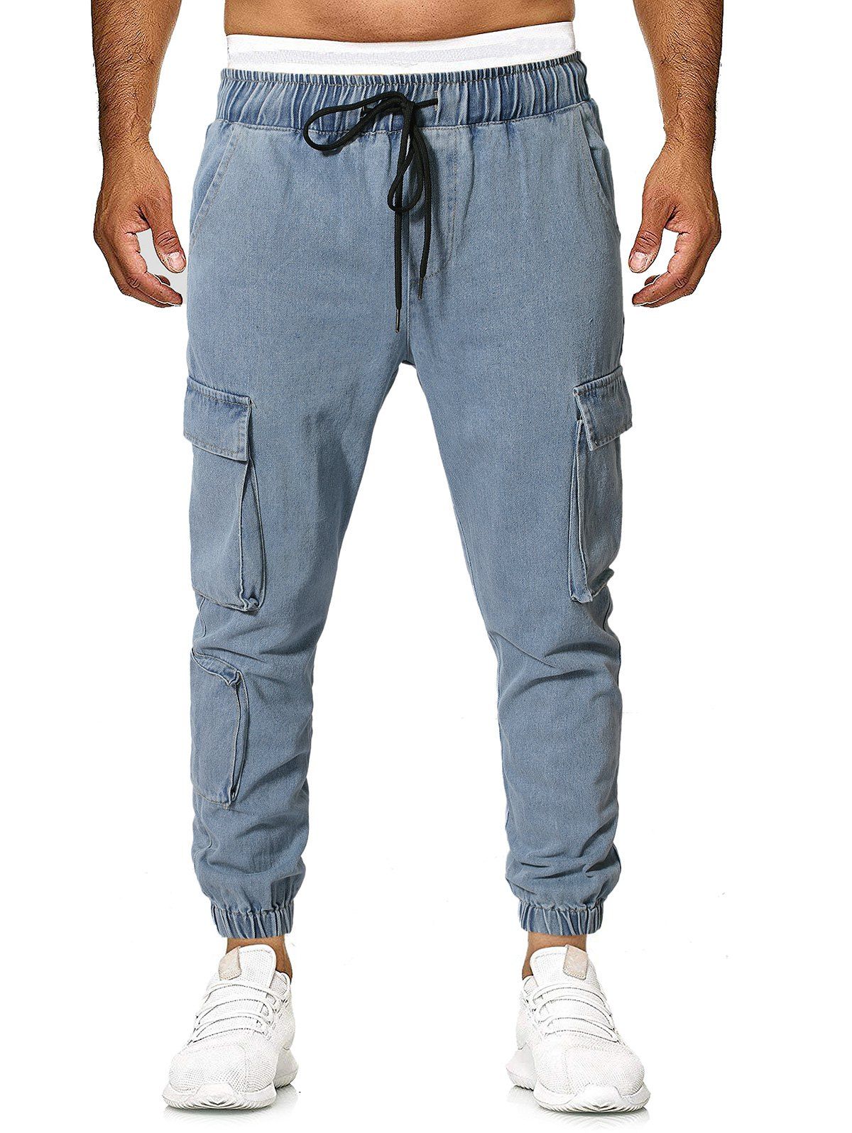 jean jogging pants