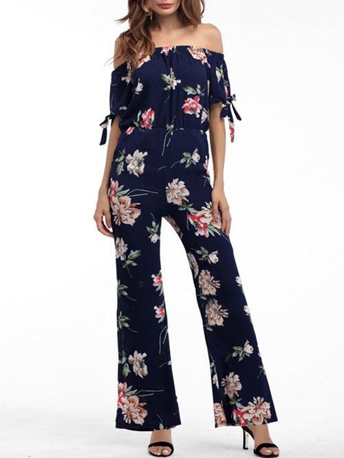 floral palazzo jumpsuit