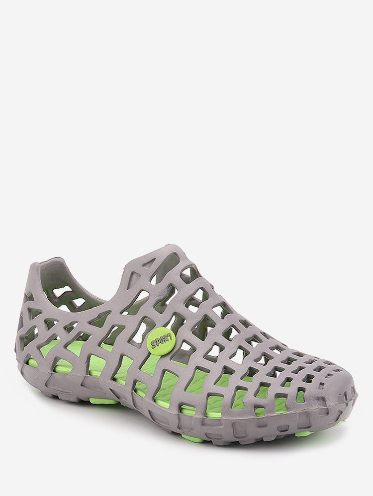 

Hollow Out Beach Waterproof Sandals, Multi-b