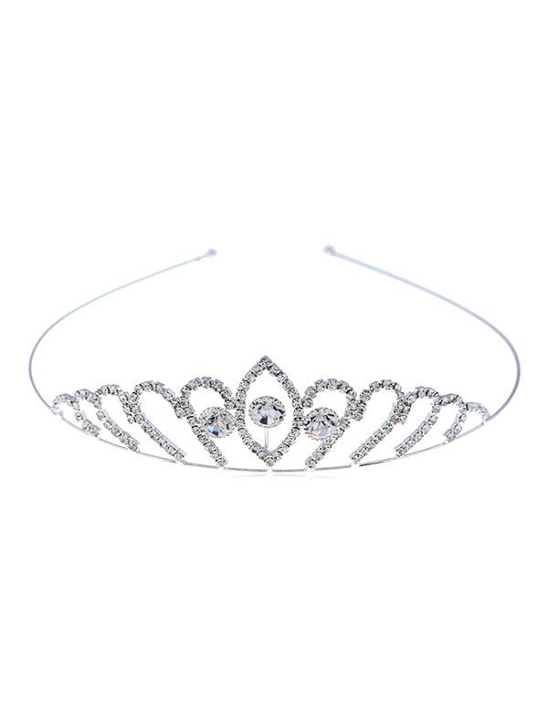 

Wedding Bridal Rhinestone Tiara, Silver