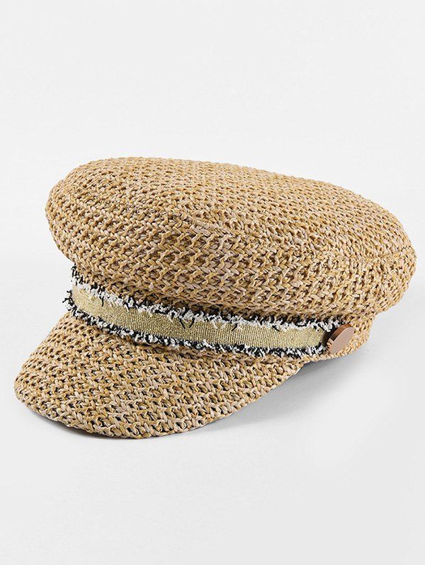 

Straw British Style Cadet Cap, Khaki