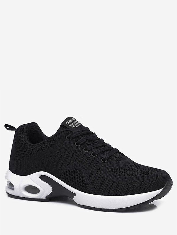 

Knit Mesh Running Sneakers, Black