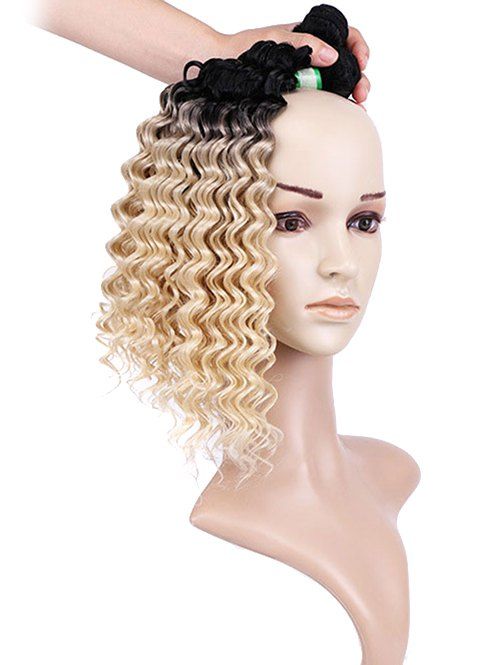 50 Off Ombre Deep Wave Synthetic Hair Weaves Rosegal