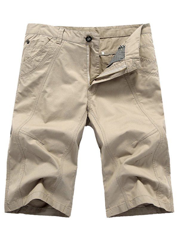 Leisure Style Cotton Cargo Shorts