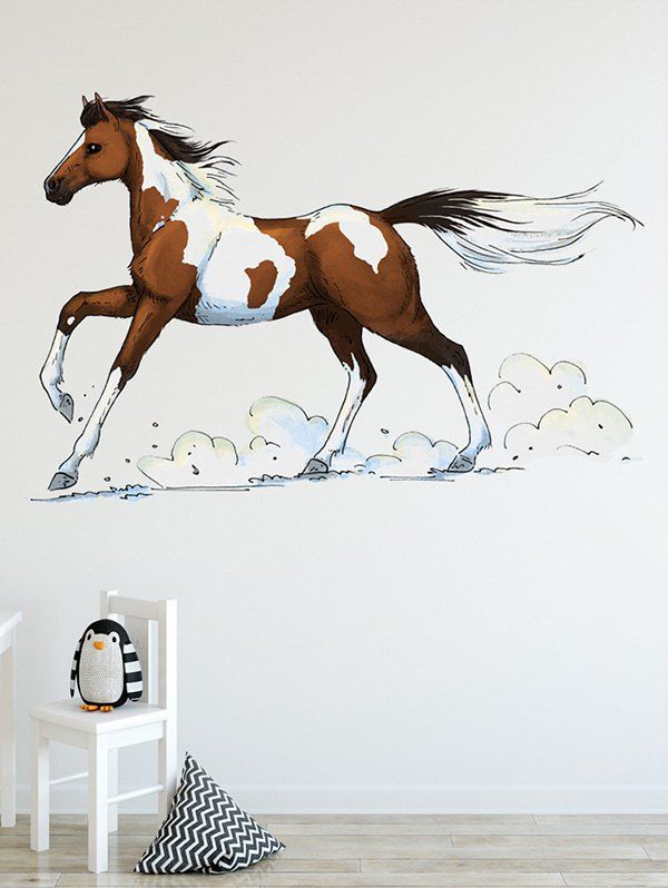 

Horse Print Wall Art Sticker, Multi