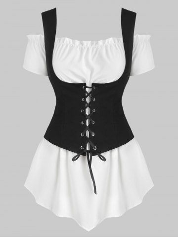 Blouse White Dress
