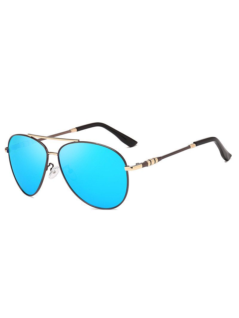 

Anti UV400 Pilot Polarized Sunglasses, Silk blue
