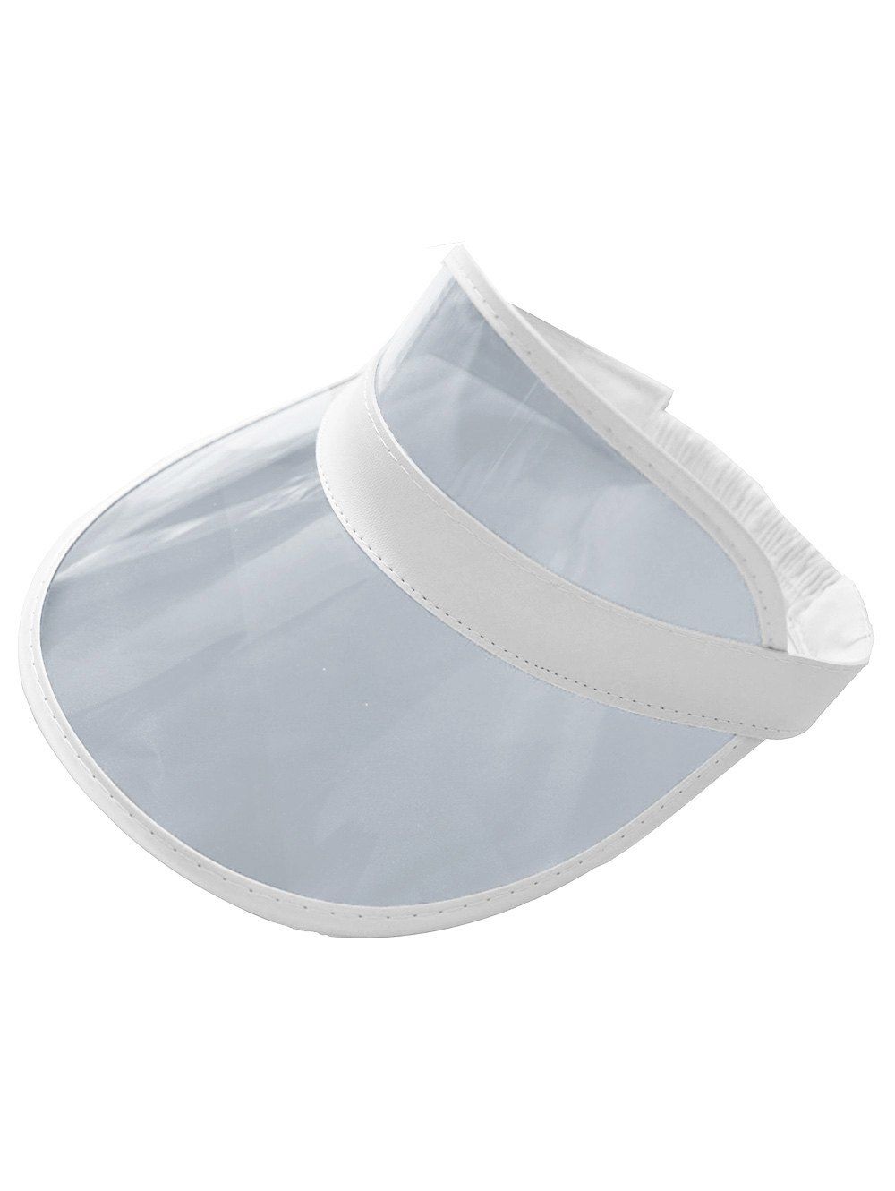 

Transparent Neon PVC Visor Cap