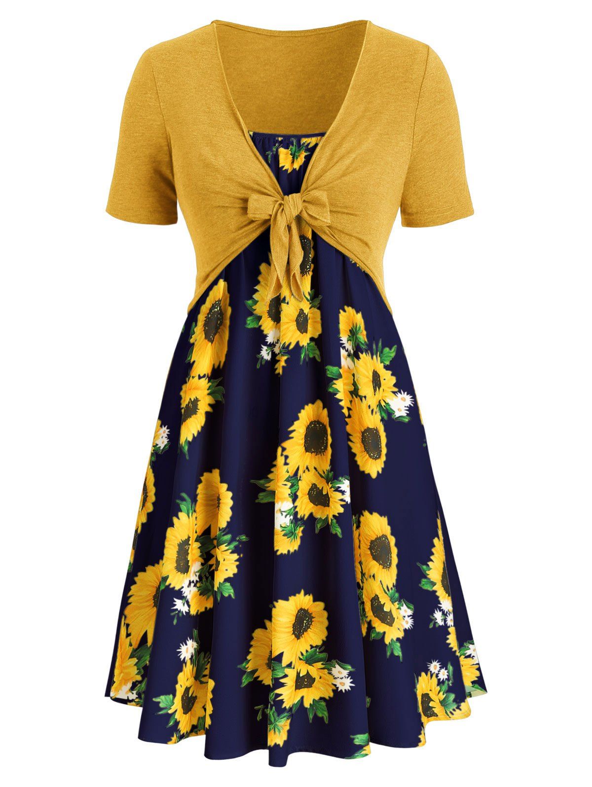 one piece dress for plus size