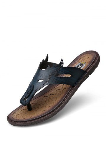 

Wild OX Thong Slides, Blue