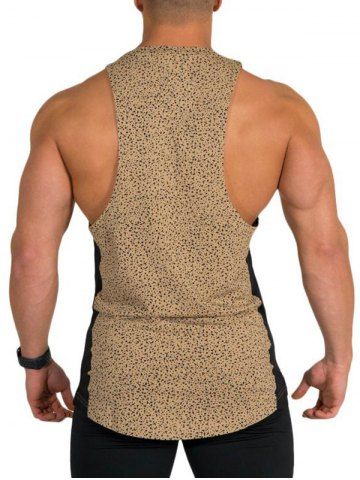 

Dot Print Tank Top, Khaki
