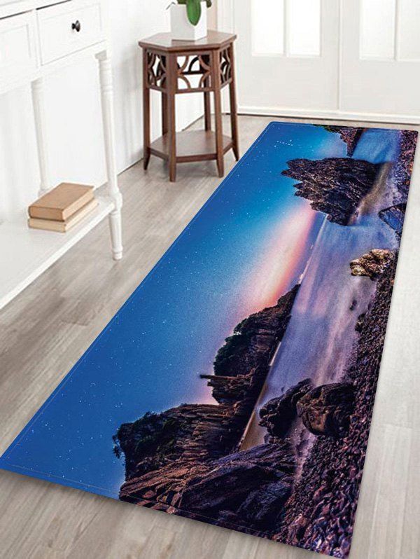 

Sea Reefs Pattern Floor Rug, Multi-a