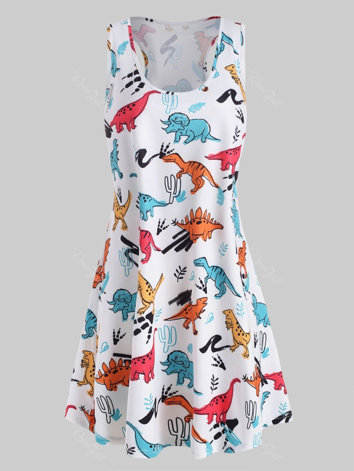 dinosaur shirt dress