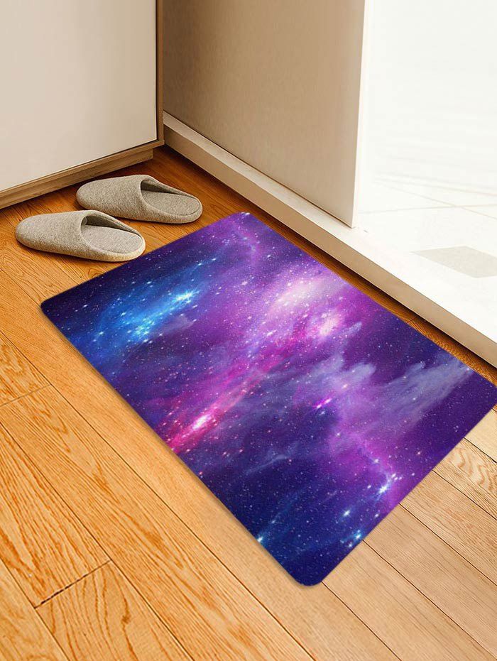 

Starry Sky Printed Floor Mat, Multi-a