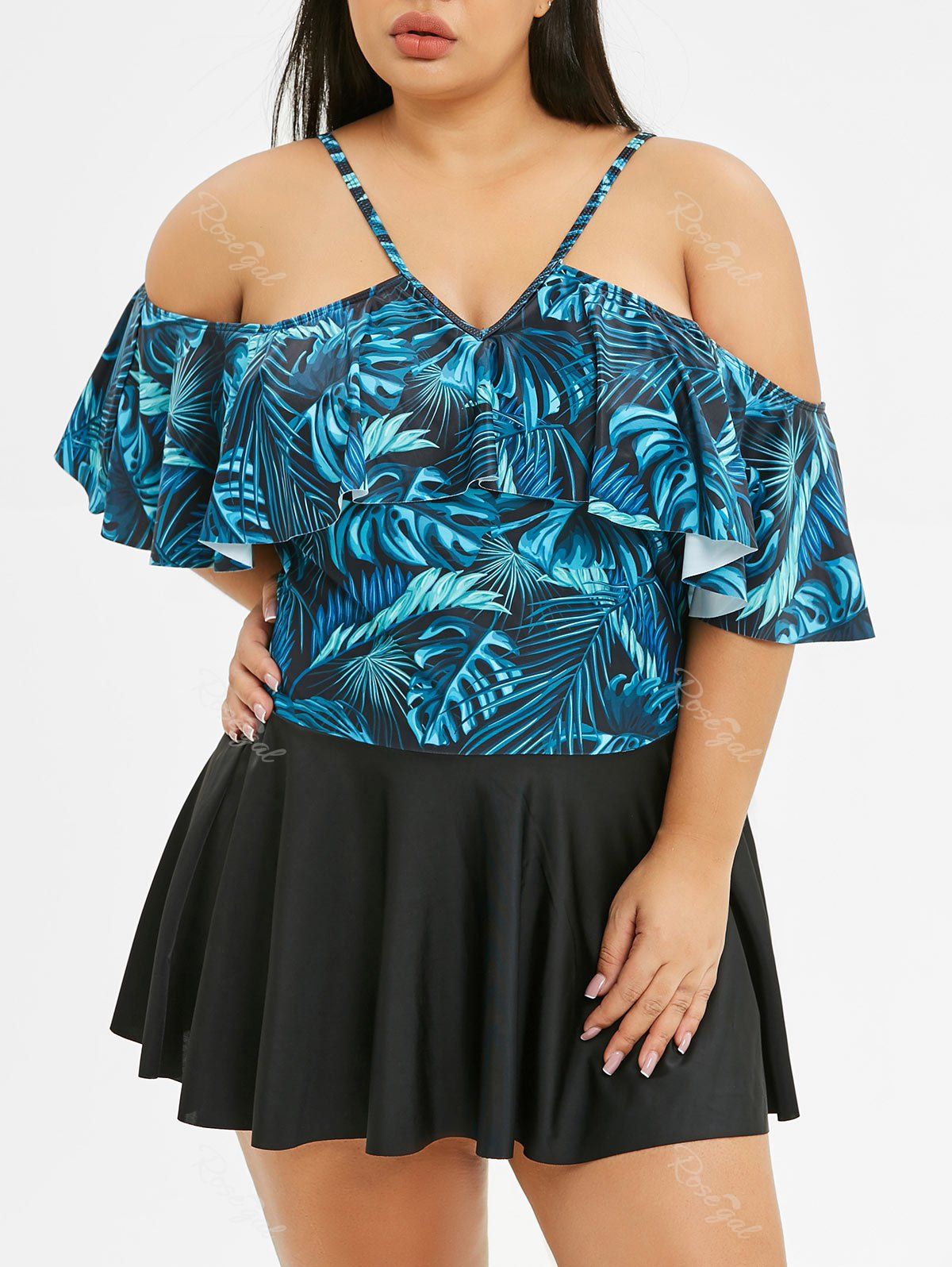 tankini off the shoulder