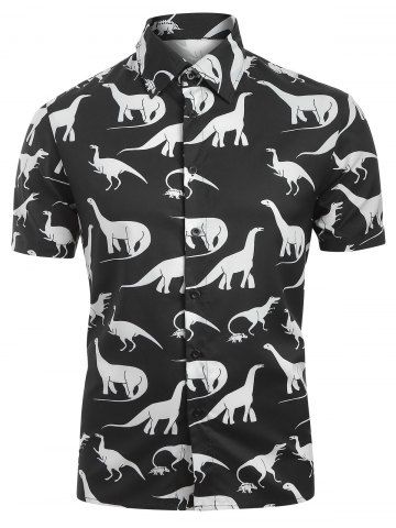 camisa dinosaurios hombre