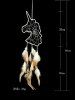 Unicorn Theme LED Light Feather Dream Catcher -  