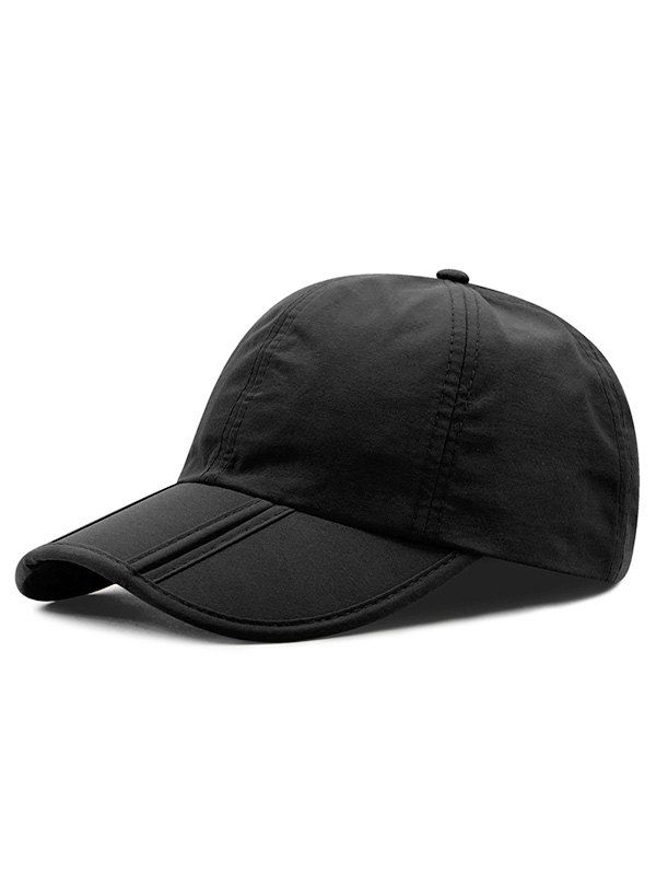 

Folding Quick-dry Baseball Cap, Black