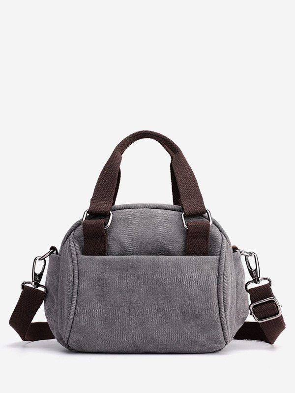 

Multifunctional Mini Canvas Tote Bag, Gray