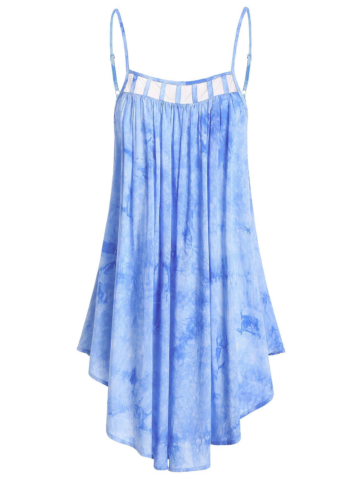 

Cami Tie Dye Tank Top, Crystal blue