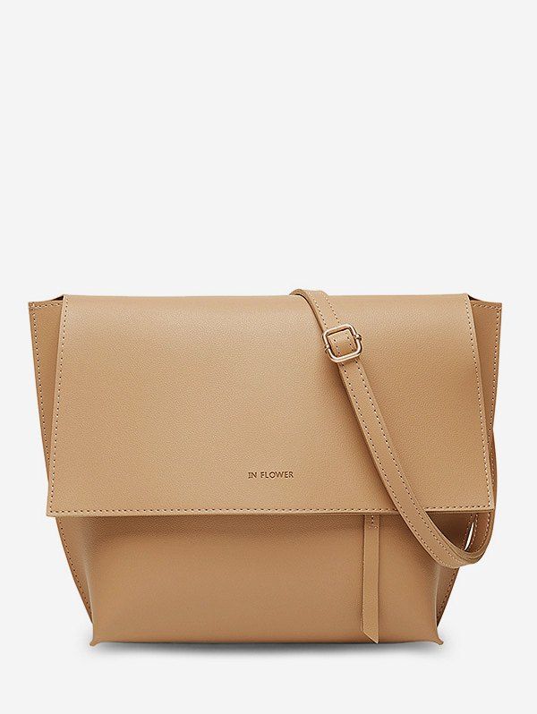 

Ins Style Cover Shoulder Bag, Brown