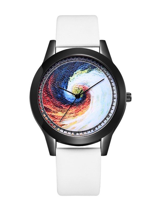 

Vortex PU Band Wrist Quartz Watch, White