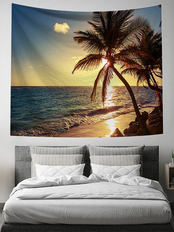 

Beach Style Wall Tapestry, Multi-a