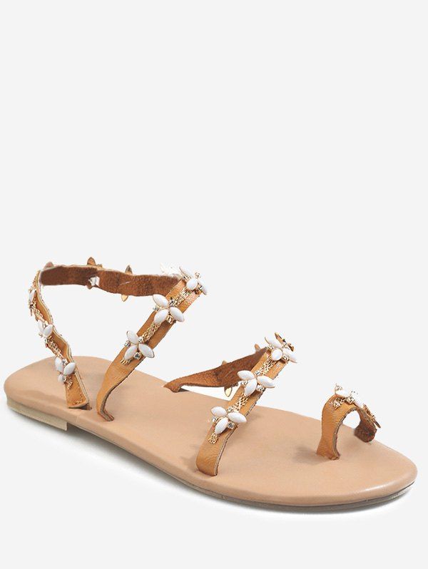 

Beach Casual Summer Bohemia Style Sandals, White