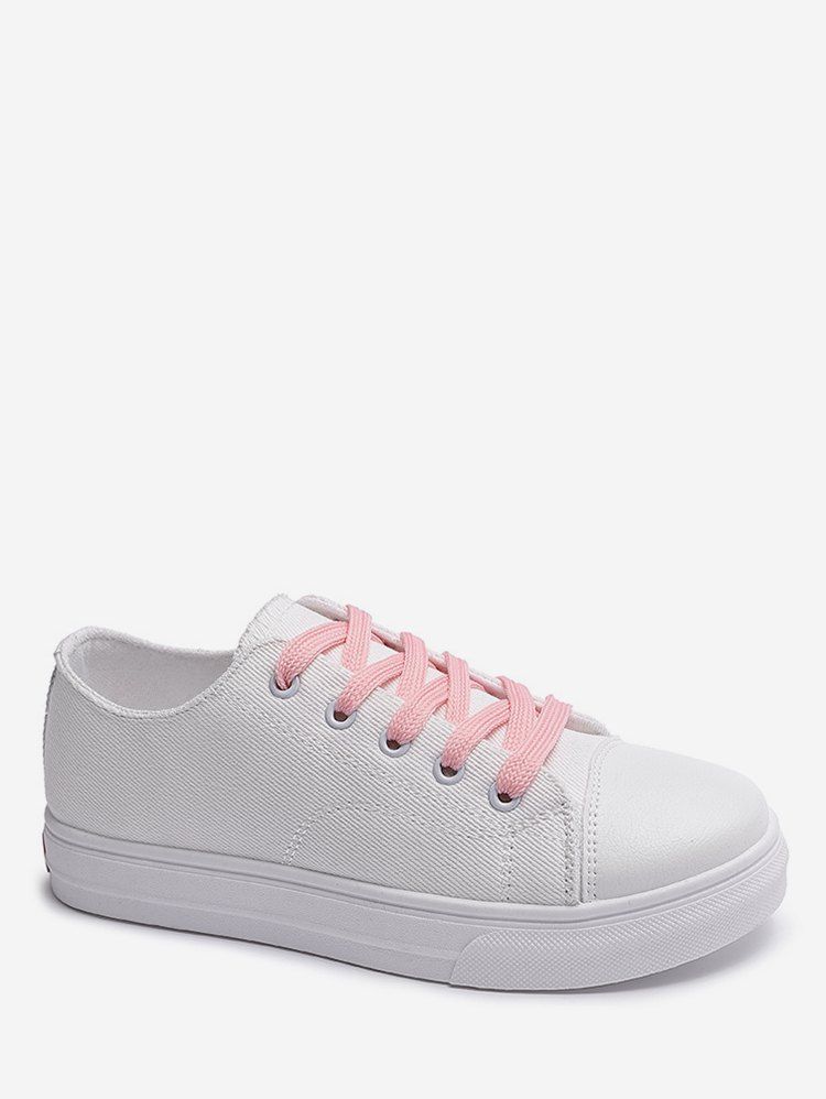 

Casual Solid Color Design Shoes, White
