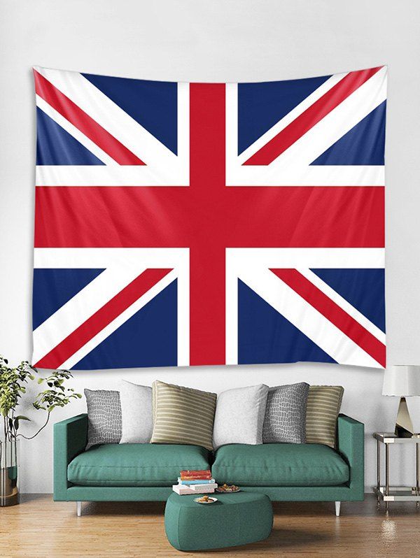 

UK Flag Print Art Decoration Wall Tapestry, Multi