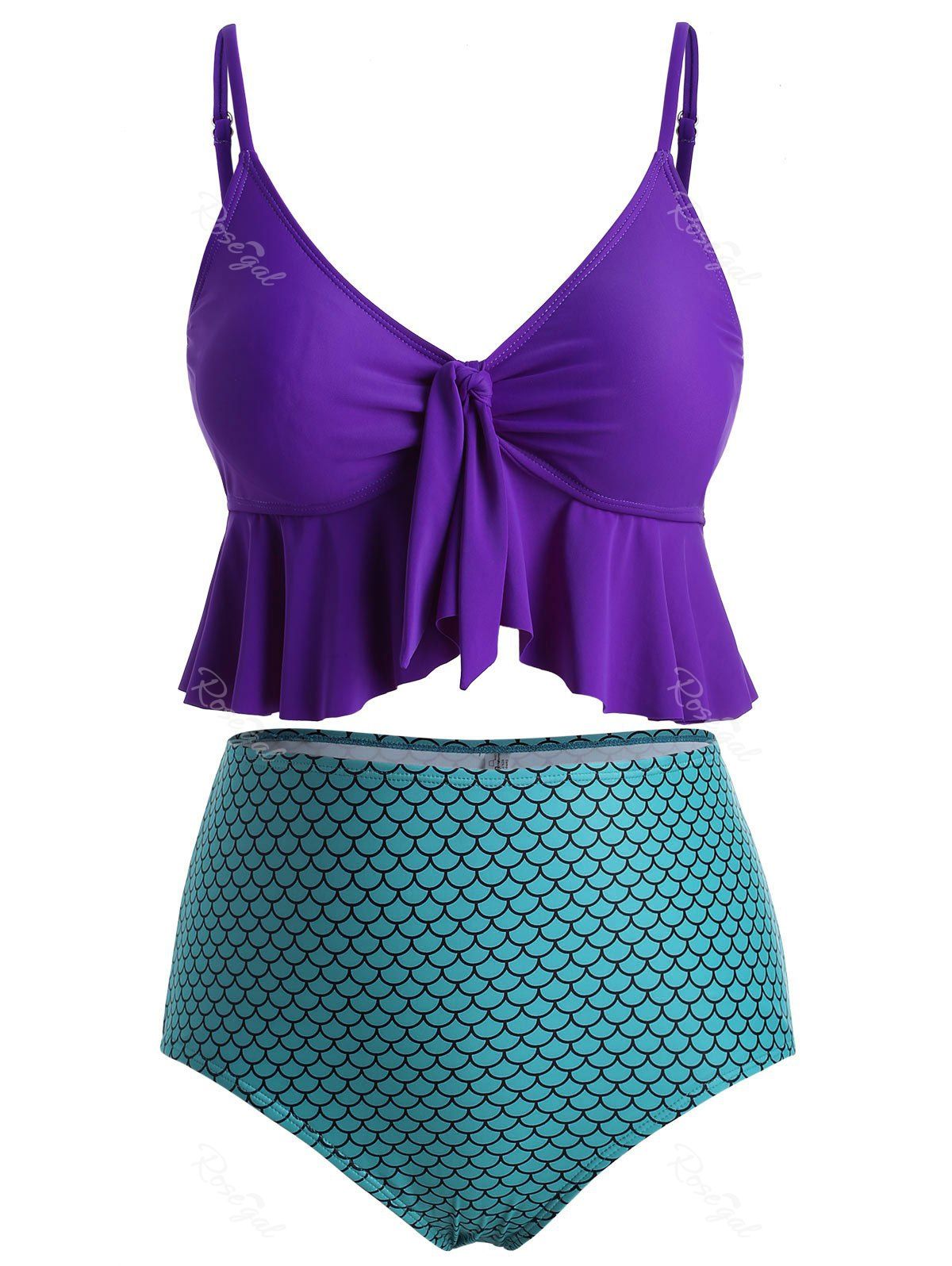 women's plus size mermaid swimsuit