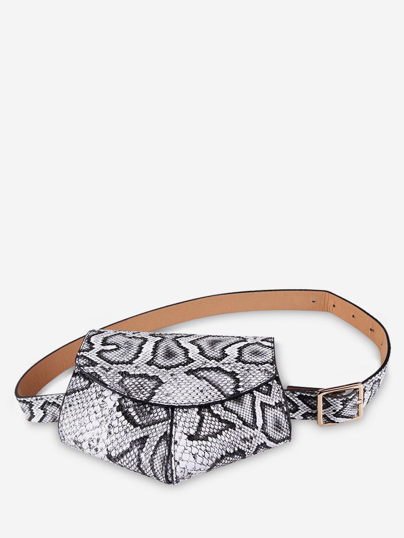 

Irregular Shape Belt Bag, Multi-a