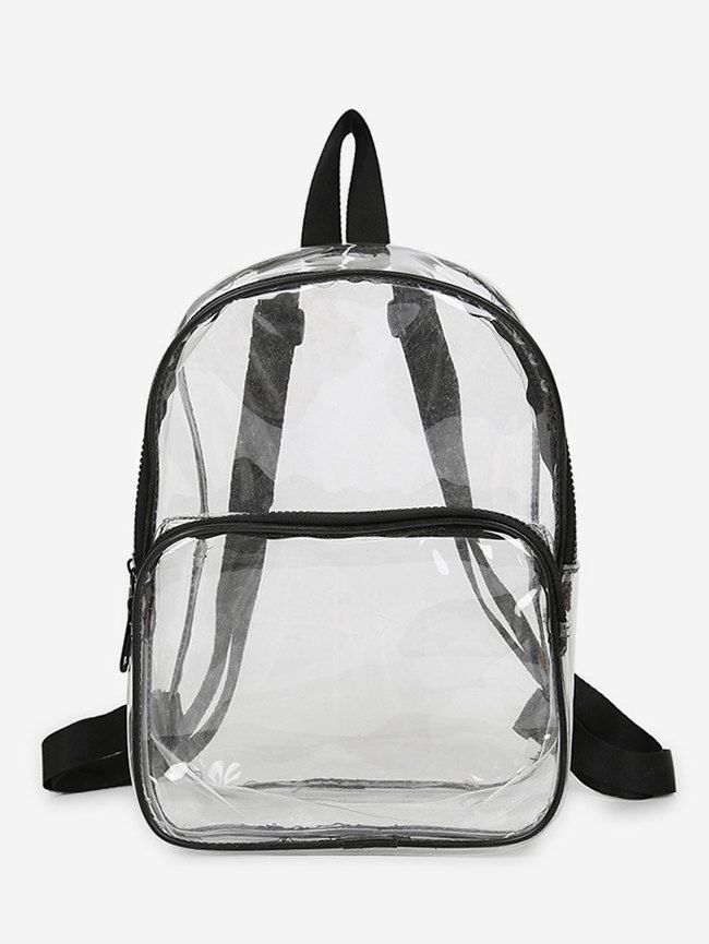 mini sac a dos transparent