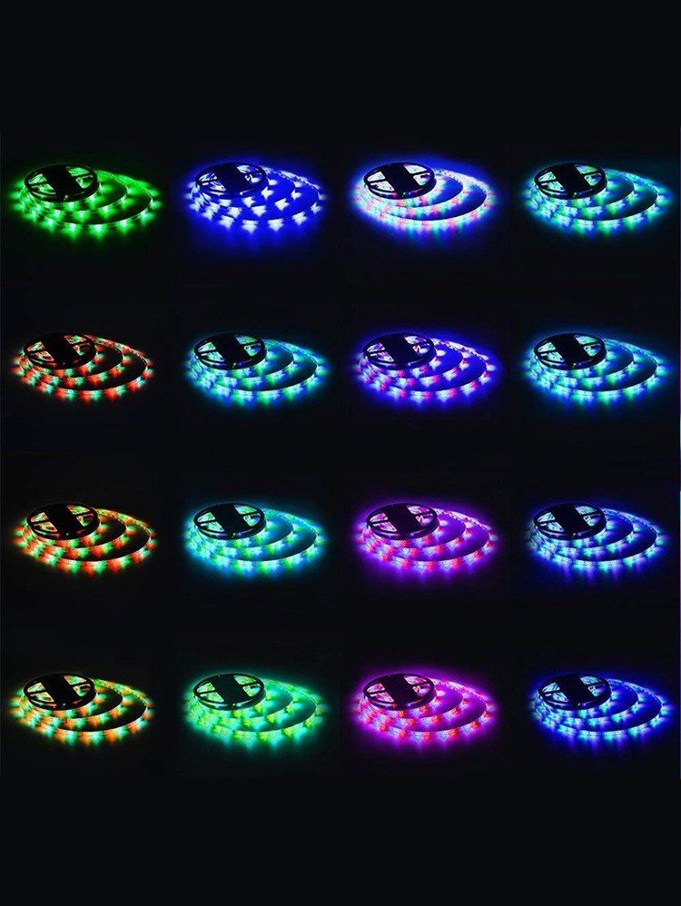 

5 Meters RGB Strip Light with Control, White