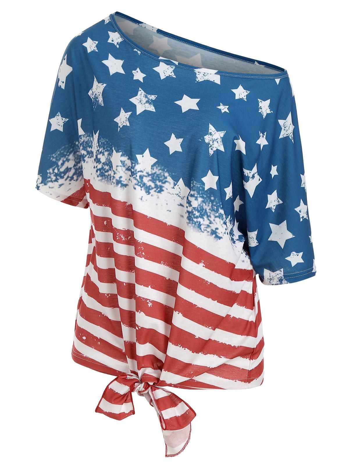

American Flag Multiway Tunic T-shirt, Multi