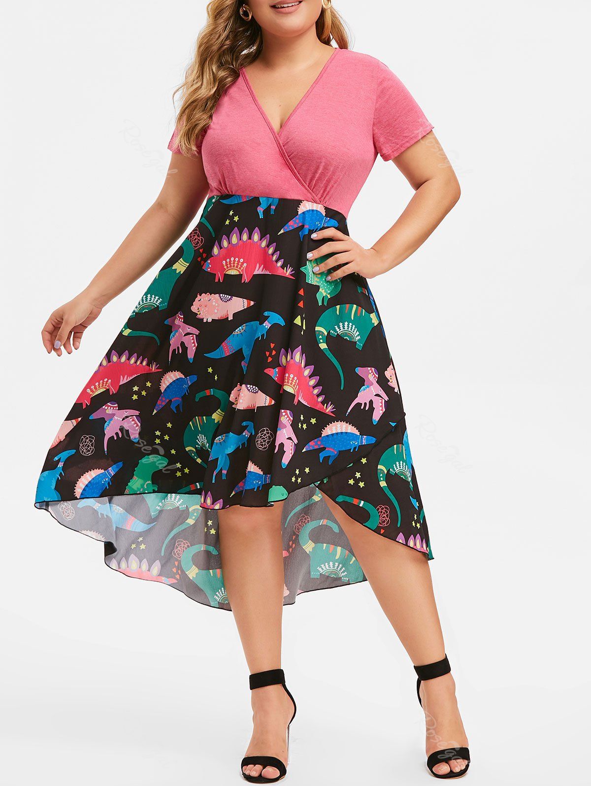 plus size dinosaur dress