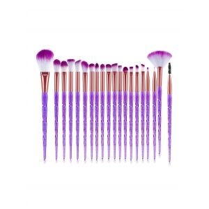 

20Pcs Powder Shadow Makeup Tool Brush Set, Lovely purple