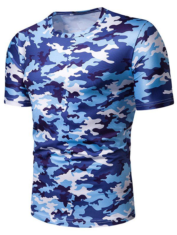 blue camouflage jersey