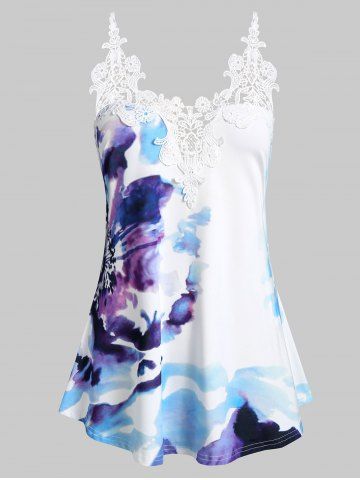 Discount Plus Size Tank Tops  Plus  Size  Tie Dye Tops  Free Shipping Discount  And Cheap  