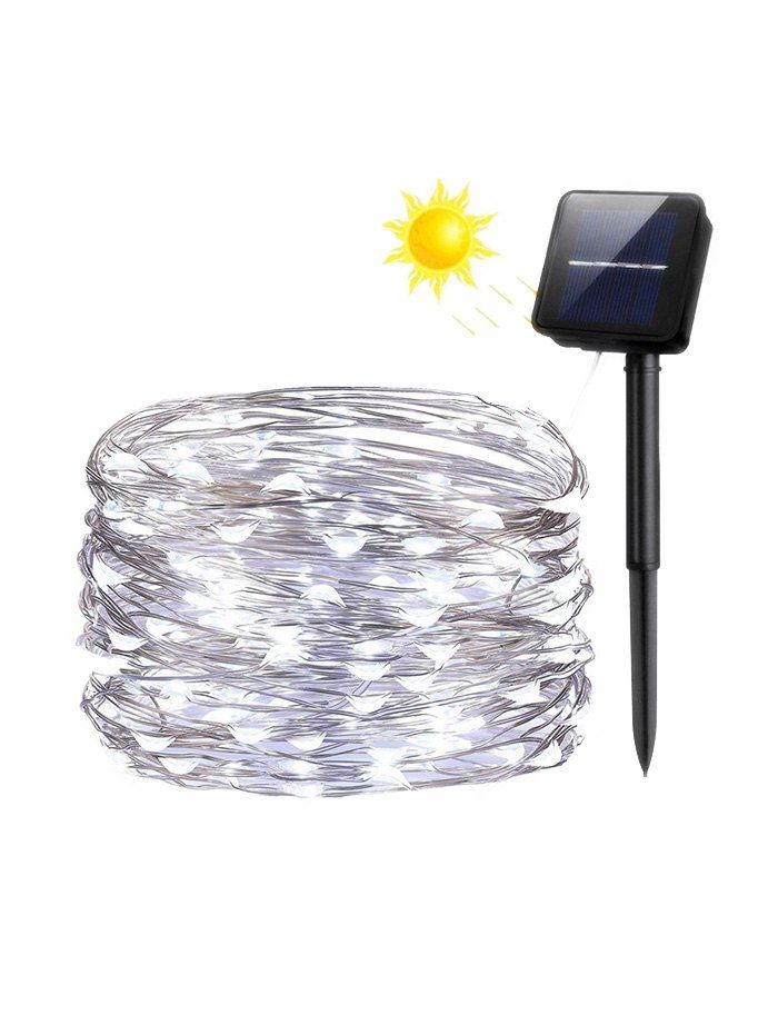 3W 10 Meters Outdoor Solar Energy Waterproof String Lights