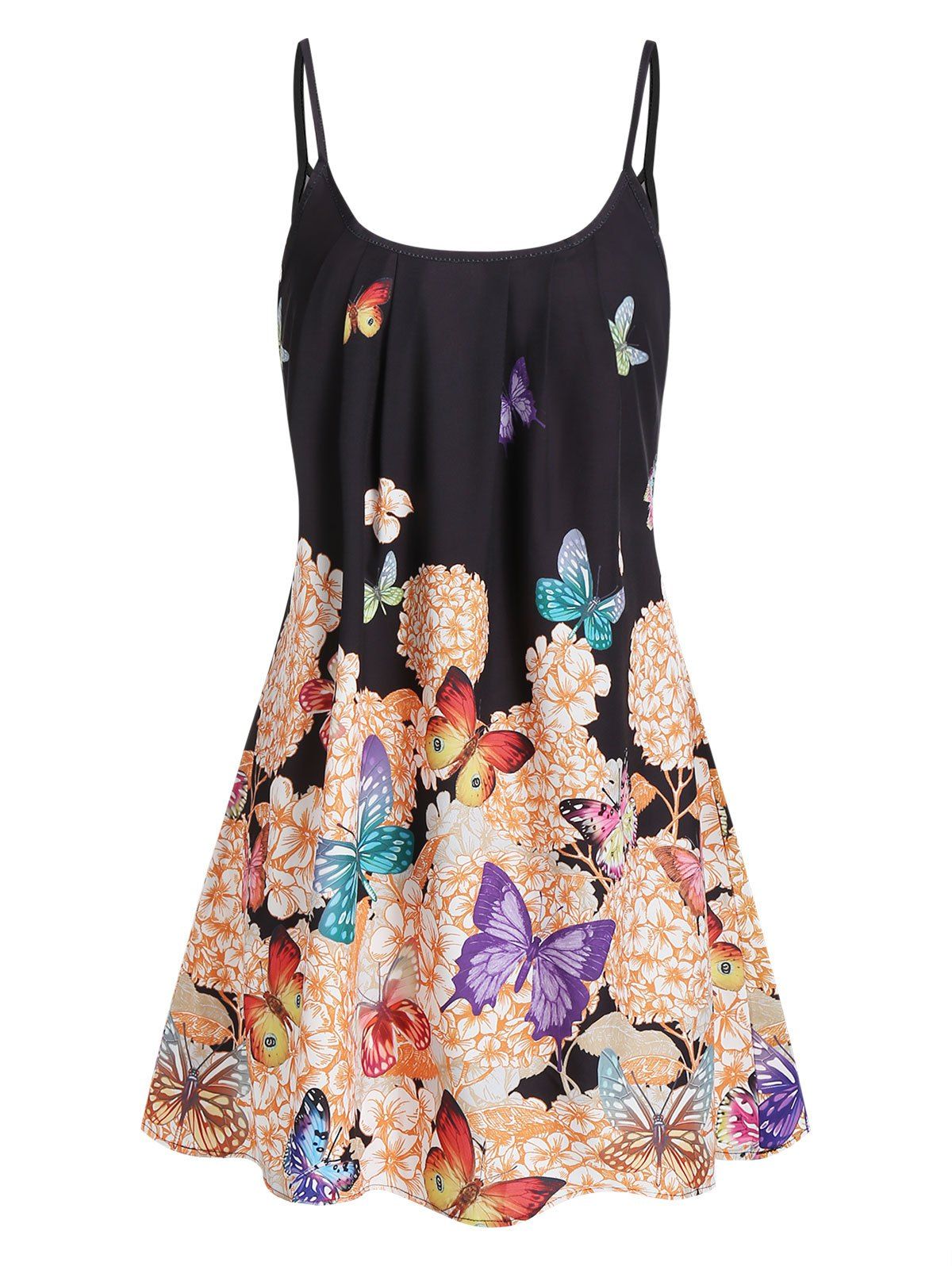 

Butterfly Flower Cami Tunic Dress, Night
