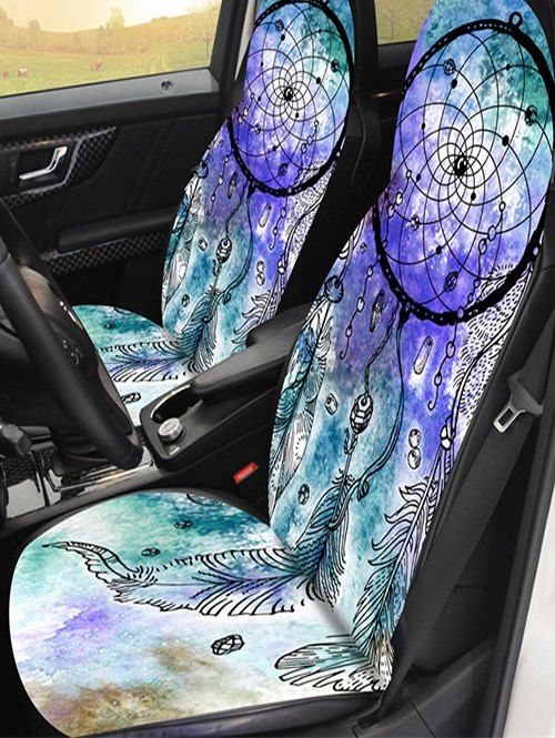 2pcs Dream Catcher Pattern Seat Covers
