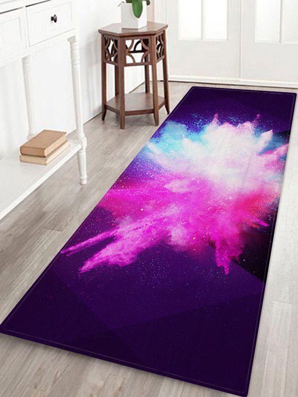

Abstract Powder 3D Print Floor Rug, Multi-a