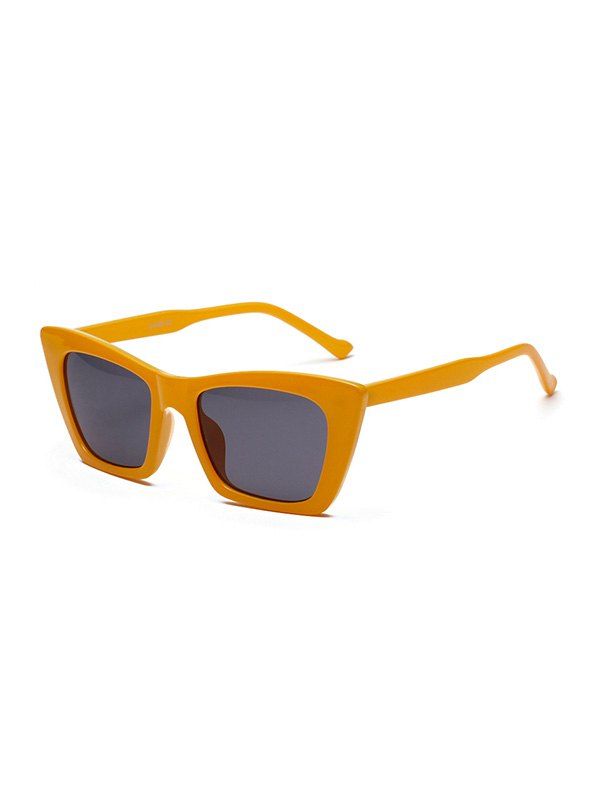 

Chic Square Shape Outdoor Sunglasses, Bee yellow