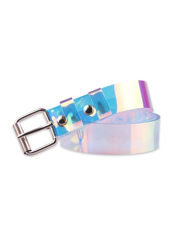 

Club Transparent PVC Buckle Belt