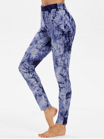 [37% OFF] Attractive Bat Printed Bodycon Ankle Leggings For Women | Rosegal