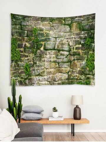 

Stone Wall Print Tapestry Wall Hanging Art Decoration, Multi